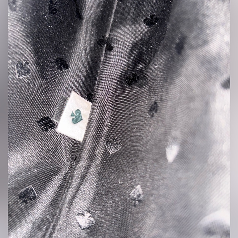Kate Spade Monet, large triple compartment, tote, black leather pebbled - Picture 5 of 16